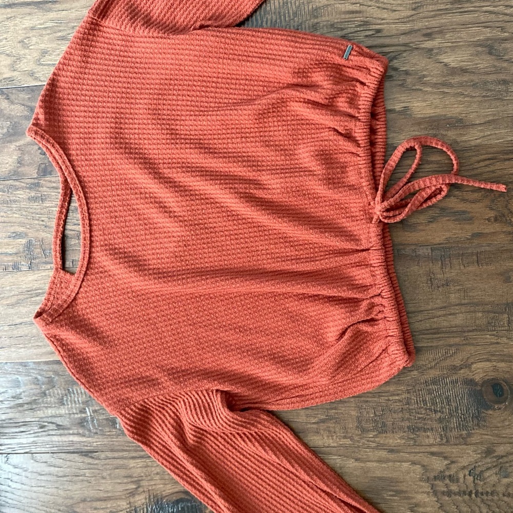 Hollister Salmon-Colored Cardigan